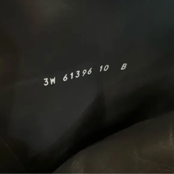 Stuart Weitzman Empire Black Suede Mid Calf High Heel Boots Sz 10 - Picture 9 of 12